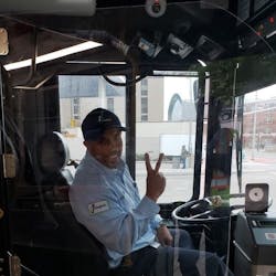 IndyGo installed plexiglass shields on its entire fixed-route fleet. IndyGo installed plexiglass shields on its entire fixed-route fleet.