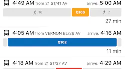 Essential workers can use the new app to navigate and take advantage of the MTA’s enhanced bus service schedule.