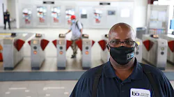 BART will continue to require face coverings at all times for all employees and riders ages 13 and older.