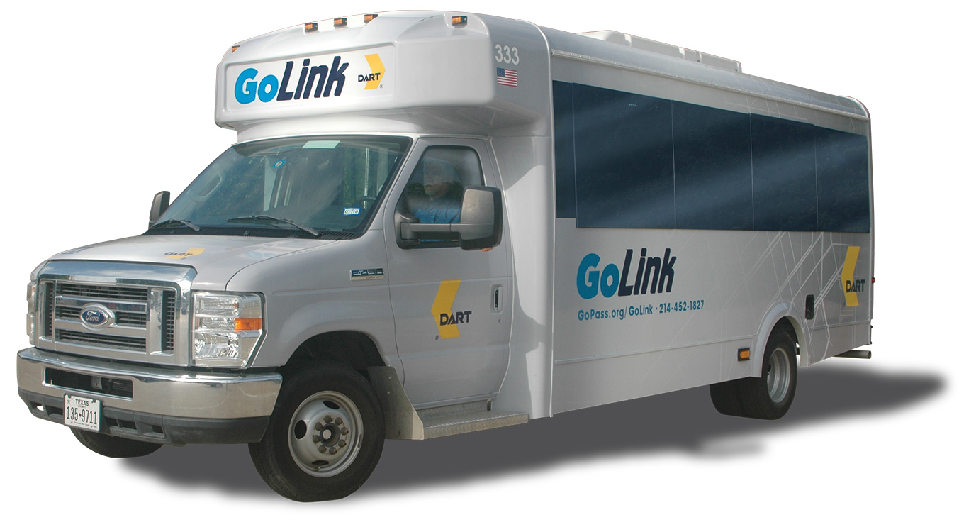 DART's GoLink service will serve as a first-and-lsat-mile service in the city of Carrollton.