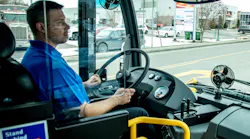 Nova Bus' LFS driver barrier provides operators with extra protection.