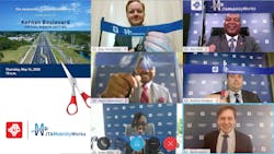 JTA hosted a virtual ceremony with local and state officials along with JTA CEO and members of the board. JTA hosted a virtual ceremony with local and state officials along with JTA CEO and members of the board.