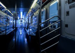 MTA is using UVC technology to disinfect subway cars on NYCT. MTA is using UVC technology to disinfect subway cars on NYCT.