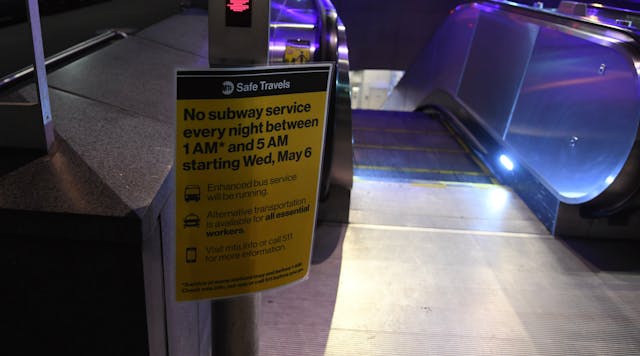 New York City&apos;s subway system sees overnight closures systemwide for enhanced cleaning.
