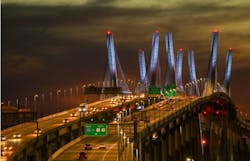 PANYNJ says bridge and tunnel traffic is down 50 percent. PANYNJ says bridge and tunnel traffic is down 50 percent.