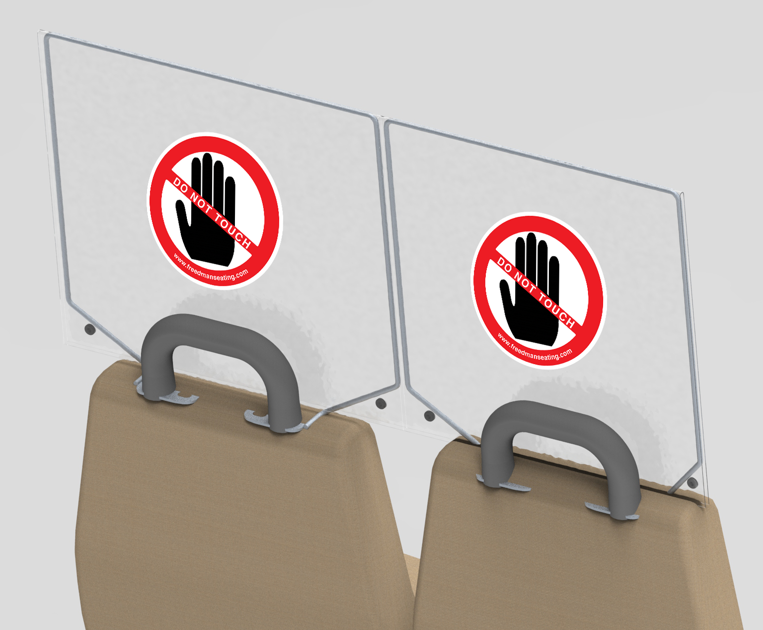 Freedman Seating's new Sneeze Guards.