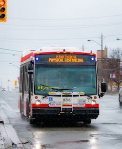 While TTC service has been maintained at approximately 80 percent of normal levels, the agency says it is concentrating its efforts to servicing priority routes within its bus network. While TTC service has been maintained at approximately 80 percent of normal levels, the agency says it is concentrating its efforts to servicing priority routes within its bus network.
