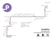 Rendering of the proposed Purple Line route.
