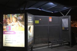 The agency is installing and upgrading lighting at more than 1,000 bus stops. The agency is installing and upgrading lighting at more than 1,000 bus stops.