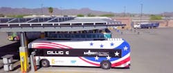 Tucson Electric Power upgraded Sun Tran&rsquo;s electric system and installed a new bus charging system.