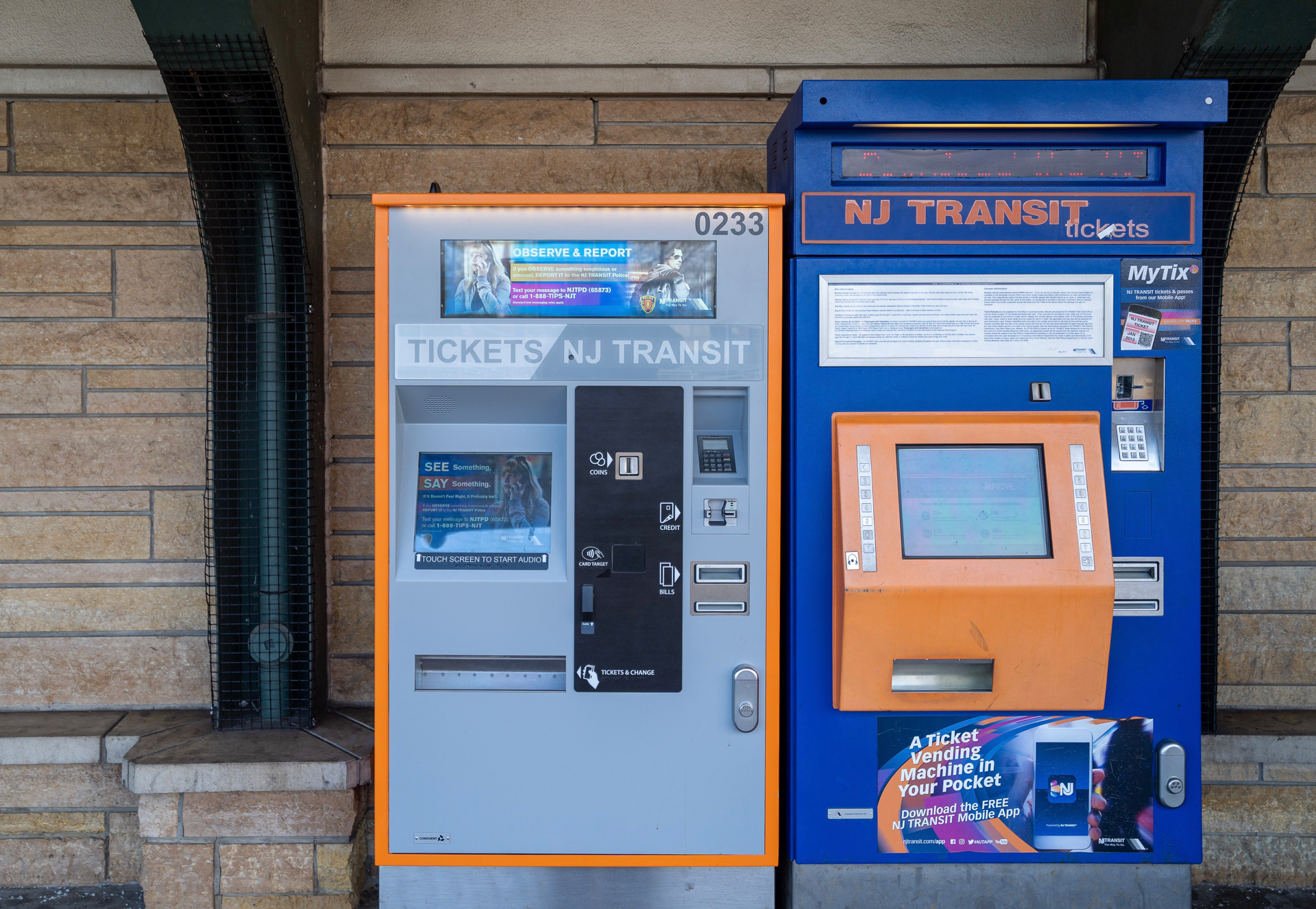 NJ Transit has installed 14 new ticket vending machines.