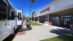 Valley Metro Paratransit will pickup and deliver prescriptions to clients. Valley Metro Paratransit will pickup and deliver prescriptions to clients.