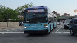 Q53 SBS bus, Queens Center, Queens Boulevard and Woodhaven Boulevard, Elmhurst, Queens. Q53 SBS bus, Queens Center, Queens Boulevard and Woodhaven Boulevard, Elmhurst, Queens.