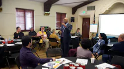 L.A. Metro CEO Phil Washington at a Faith Leader’s roundtable event.