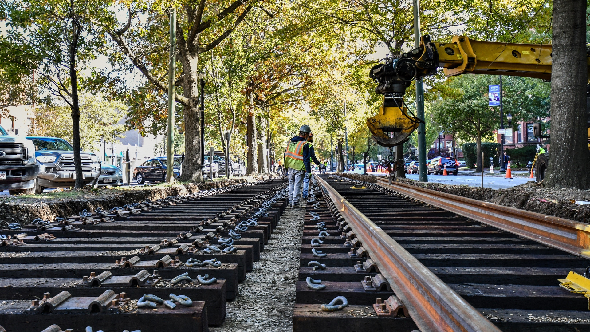 Crews will improve reliability through the replacement of 2.5 miles of track.