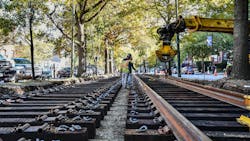 Crews will improve reliability through the replacement of 2.5 miles of track. Crews will improve reliability through the replacement of 2.5 miles of track.