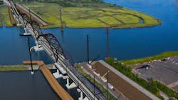 A rendering of what the new double track Portal Bridge will look like. A rendering of what the new double track Portal Bridge will look like.