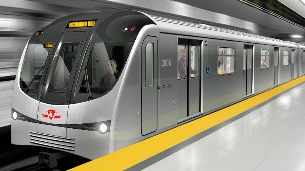 A rendering of what the Yonge North Subway Extension could look like when complete.