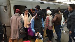 NJ Transit riders wait to board a train in Newark Penn Station. Regular rail service returns on July 6. NJ Transit riders wait to board a train in Newark Penn Station. Regular rail service returns on July 6.