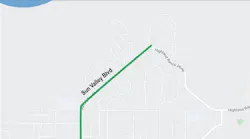 Phase one of the project includes improvements on Sun Valley Boulevard from 7th Avenue to Highland Ranch Parkway.