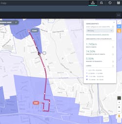 The tool enables cities and agencies to visualize and understand how route changes will affect selected demographic groups living along those routes.
