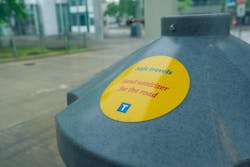 TransLink adds more hand sanitizer dispensers throughout the system. TransLink adds more hand sanitizer dispensers throughout the system.