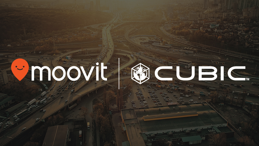 Moovit Cubic Partnership Image