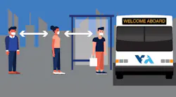 Part of the agency's safety plan includes social distancing and a face covering requirement.
