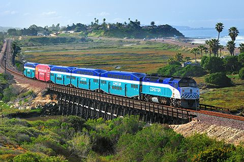 The San Elijo Lagoon Double Track project wins CTF's Transit/Rail Project of the Year.