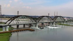 Rendering of the new Portal North Bridge. Rendering of the new Portal North Bridge.