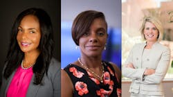 Left to right: Debra Johnson, Adelee Le Grand and Tina Quigley. Left to right: Debra Johnson, Adelee Le Grand and Tina Quigley.