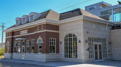 Metra's newly renovated Hazel Crest Station features a new street-level depot complete with vendor space, a waiting area and restrooms.