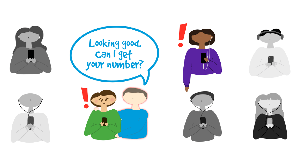 Students developed the campaign scope and created artwork for the advertisements.