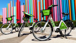 RTC's new electric pedal-assist bikes are available to rent. RTC's new electric pedal-assist bikes are available to rent.