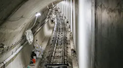 Atkinson Construction excavated and constructed the finished tunnel.