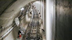 Atkinson Construction excavated and constructed the finished tunnel. Atkinson Construction excavated and constructed the finished tunnel.