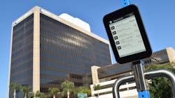 Connectpoint's 13-inch digital signage display. Connectpoint's 13-inch digital signage display.