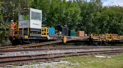 Rail for the Silver Line arrives in Plano.