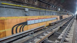 The tunnel carrying the L Line between Manhattan and Brooklyn became the first under river tunnel on MTA's network to have full connectivity. The tunnel carrying the L Line between Manhattan and Brooklyn became the first under river tunnel on MTA's network to have full connectivity.