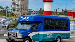 The NCTD Board of Directors approved the purchase of 12 FLEX on-demand vehicles to support this program at the September 2020 Board meeting. The NCTD Board of Directors approved the purchase of 12 FLEX on-demand vehicles to support this program at the September 2020 Board meeting.