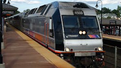 Eco-friendly ALP-45 dual-power locomotive for New Jersey Transit Corporation. Eco-friendly ALP-45 dual-power locomotive for New Jersey Transit Corporation.