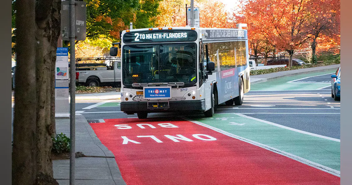 Trimet Bus Ride Faster buses helps TriMet ease congestion, provide a better ride ...