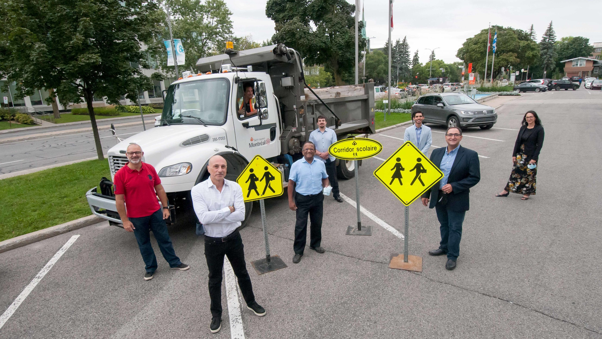 The Saint-Laurent council has adopted a pedestrian master plan which aims to improve the conditions of pedestrian movement on the territory and to do safety prevention.