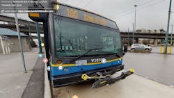 One tool is an interactive 360-degree virtual tour of a TransLink bus. One tool is an interactive 360-degree virtual tour of a TransLink bus.