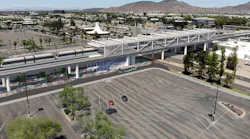 The extension will feature the first elevated station.