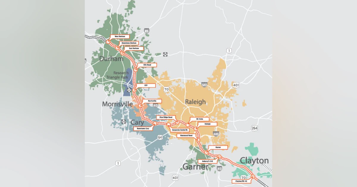 GoTriangle commuter rail plans rolling forward, seeks public input ...