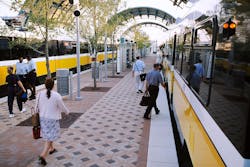 DART is extending and modifying platforms at its Red and Blue Line stations to operate three-car trains system-wide. DART is extending and modifying platforms at its Red and Blue Line stations to operate three-car trains system-wide.