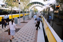 DART is extending and modifying platforms at its Red and Blue Line stations to operate three-car trains system-wide.