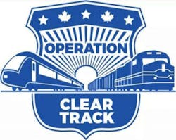 Operation Clear Track Logo Operation Clear Track Logo