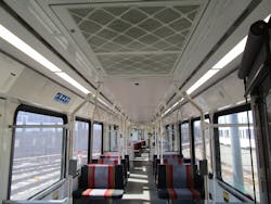 Denver RTD is currently carrying about 40 percent of its pre-COVID-19 level of ridership. Denver RTD is currently carrying about 40 percent of its pre-COVID-19 level of ridership.